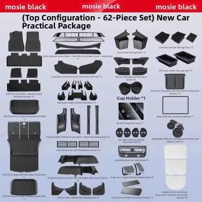 DIBOCHEPIN | For Updated Tesla Model3 Y Specific TPE Floor Mats