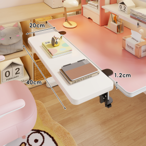 evesigar | Adjustable Foldable Printer Shelf Table Extension Support