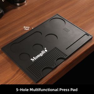 MONGDIO | Coffee Press Pad Non-Slip Silicone Coffee Machine Tray