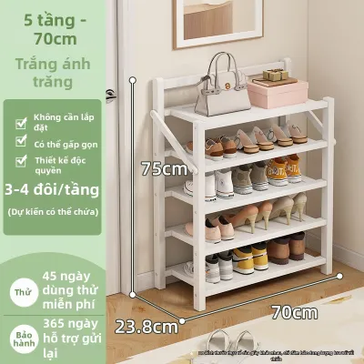ZHUSHANXIA | Giá Đựng Giày Tiết Kiệm Không Gian Đa Tầng Dễ Di Chuyển và Gấp Cho Nhà Thuê và Ký Túc Xá