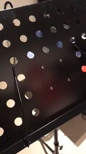 ‌ขาตั้งโน้ตเพลง เหล็กพับได้ ขนาดใหญ่ พกพาง่าย The Plant Music Stand