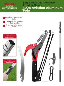 DELIXI | High-altitude Pruning Shears For Extensible Tree Branch Cutting