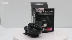 Phone Kit 0.45x Super Wide Angle & 12.5x Super Macro HD Camera Lentes for iPhone 6S 7 Xiaomi All Cellphone