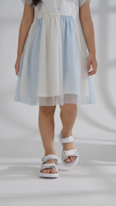 Sandal bé gái Lovely Màu Trắng Bitis (28-37)