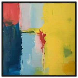 Tranh trừu tượng sơn dầu. Tranh treo tường dán tường Canvas. CGI-285