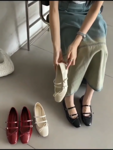 Yulliana - SOFIA Flatshoes Karet Sepatu Wanita Shoes Kerja Cewek