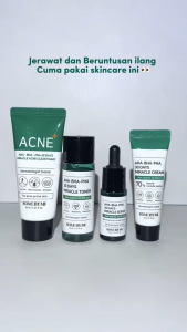 SOME BY MI AHA BHA PHA 30 Days Miracle AC SOS Kit 4 Step Set | Paket Startet Pack | 4 Komponen