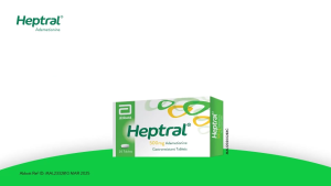 Abbott Heptral 500mg (20 Tablets PER BOX) – Liver Detox & Support Supplement