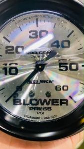 วัดบูส หน้าเงินขอบดำ เข็มดำ 35-60 พร้อมขาไทเท jegs