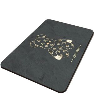 Absorbent Silicon Dendroid Bathroom Mat Anti-Slip Bedroom Floor Rug Kitchen Entrance Mat Toilet Mat Machine Washable Home Decor