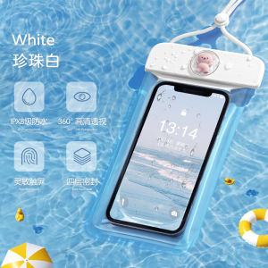 High-End Waterproof Phone Bag for Swimming And Diving Touch Screen Compatible Universal Size for Men And Women by Xkana