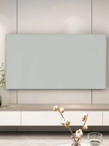 New Modern Minimalist TV Cover Protector Cloth Full Package Hanging Style LCD Dustproof Cover for 65 Inch And 85 Inch TVs