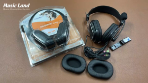 Tai Nghe SoundMax AH-304 Chính Hãng Cho Đàn Organ Piano Nghe Nhạc Chơi Game Call Tổng Đài