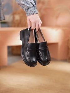 DUSTO | Soft-soled Slip-on Loafers for Women British Preppy Style