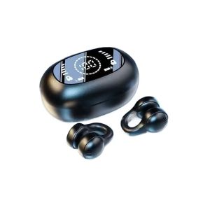 Mirror Designed Ear Clip Bluetooth Earbuds Noise Reduction HiFi Lossless Sound Perfect for Sports Daily Music