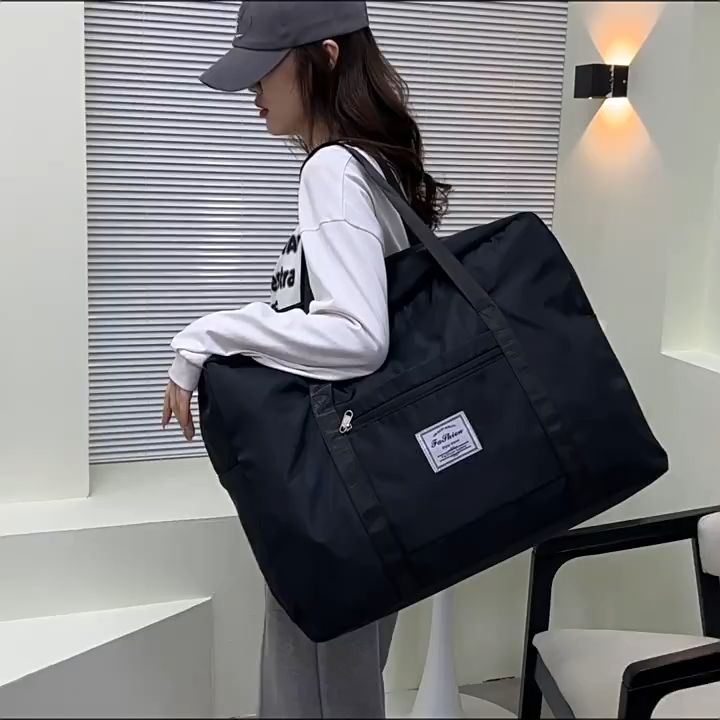 Large Capacity Folding Travel Bags Waterproof Luggage Tote Handbag