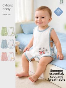 CAIYINGFANG | Breathable Cotton Baby Sleeveless Bodysuit