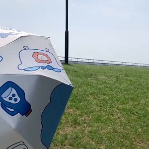 ALAmall ร่มกันแดด กันฝน กันลม รุ่นพับสามตอน รุ่นอัตโนมัติ กันแดด กันฝน กันยูวี ลายน่ารัก พกพาสะดวก