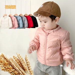 Childrens Winter down Jacket Thickened Short Outdoor Clothes Baby Warm Outerwear Duck down Coat for Boys And Girls