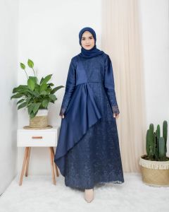 Gamis Pesta Mewah Elegan untuk Remaja/Zolana Maxy Dress/gamis kondangan  simple elegant size MLXL dan XXL
