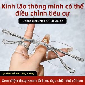 Kính Đọc Sách Tự Động Zoom Bảo Vệ Ánh Sáng Xanh Đa Năng
