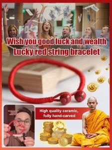 Good Luck Red Rope Bracelet Lucky Hand Jewelry for Baby Lucky Hand Jewelry Bracelet for Lifetime