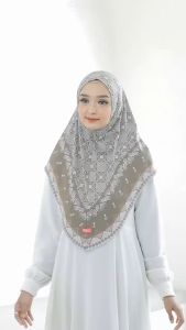 Kerudung Instan Printing Fahira Malay Bahan Jersey Sublime Original Elma Hijab