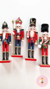 Pinky Bee Dekorasi Natal Nutcracker 30cm 67411500