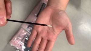 KUAS MASCARA EYESHADOW EYELINER ISI 12 KOSMETIK BRUSH ALAT KECANTIKAN MASKARA EYE LINER EYE SHADOW SISIR BULU MATA MAKEUP BRUSH