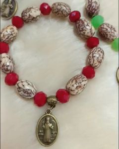 Lucky Charm Bracelet with St Benedict