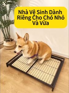 Khay Vệ Sinh Cho Chó Phù Hợp Mọi Kích Thước Chó Dễ Dàng Dọn Dẹp Đi Kèm Khay Vệ Sinh