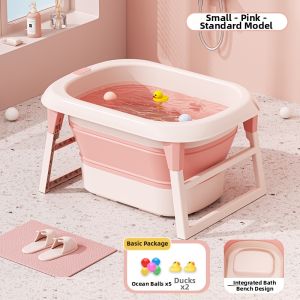 BEIMADUOJI | Foldable Large Baby Bathtub