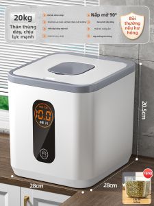 KuaKe | Thùng Lưu Trữ Gạo Chống Ẩm và Chống Mọt