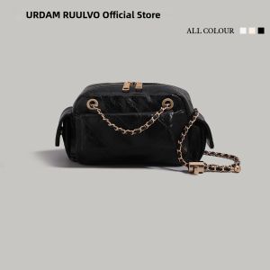 URCDN RDALVO | Elegant Checker Chain Summer Shoulder Bag