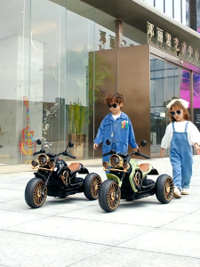 Xe Moto Điện Cao Cấp Cho Bé Có ĐènNhạc Kết Nối BluetoothCó Chế Độ Điều Khiển Từ Xa