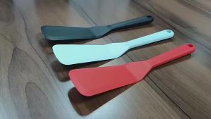7 Color Silicone Frying Shovel Non-stick Surface Kitchen Pancake Fried Egg Transfer Shovel Steak Shovel Kitchen Baking Tools
