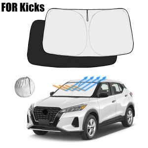 For Nissan Kicks 2018 2019 2020 2021-2025 Car Windshield Sunshade Cover Front Window Sun Shade Visor Auto Interior UV Protection