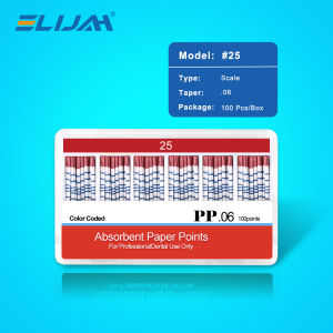 ELIAJH Dental Absorbent Paper Points Sterile Mixed Size Root Canal Endodontic Paper Tips Dentistry Filling Materials Tools