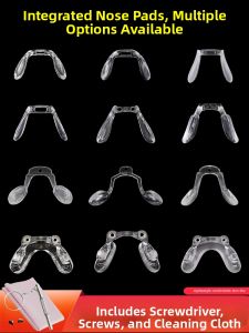 LINGSHI | Slip-Resistant Silicone Nose Pads for Kids Glasses