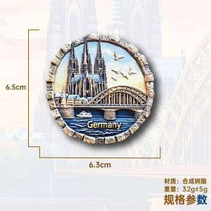 Magneit 3D Cung Điện Đức Bà Kölner Dom Đồ Trang Trí Nhà Đồ Lưu Niệm Du Lịch Đồ Trang Trí Nhà Từ Tính Hình Khối Cung Điện Đức Bà