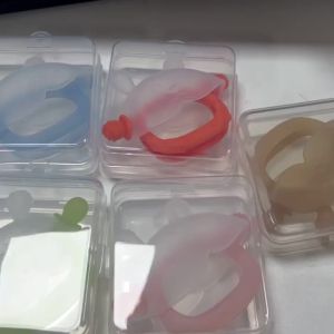 Baby teething soother Baby Teething Toys Prevent Eat Hand Safe BpaFree Biting Silicone Toy Rabbit
