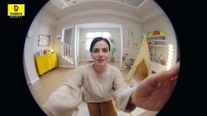 Baseus กล้องวงจรปิดภายใน รุ่น Security P1 Lite Series Indoor Camera 2K (with No Adapter) สี Moon White