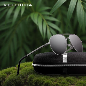 VEITHDIA Polarized Sunglasses UV400 for Men And Women Outdoor Hunting Fishing Driving Bicycles Eyeglasses Designer Brand DY2482