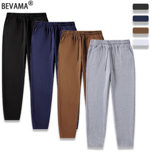Mens Daily Casual Sweatpants High Quality Autumn Solid Color Trousers Outdoor Sports Jogger Long Pants Loose Male Running Wear