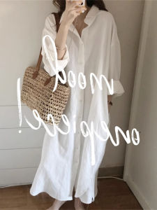 New Autumn Fashion French Elegant Stylish Loose Long POLO Neck Dress