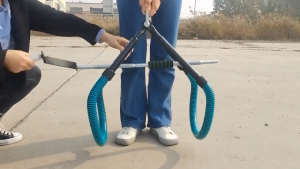 ตัวช่วยยกวัว อุปกรณ์ช่วยพยุงวัวยืน ชุดอุปกรณ์สำหรับ ตัวช่วยยกสัตว์ขนาดใหญ่ โครงใส่ขาตั้งสแตนเลสสำหรับฟาร์มโคนม