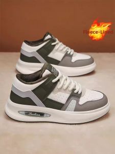 CVPAJ | High Top Water Resistant Thickened Cotton Winter Boys Sports Shoes