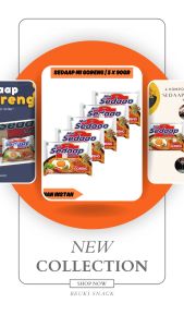 5PCS Mie Sedaap Goreng Original dengan Bawang Goreng