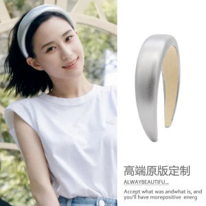 Wide Brim Leather Hairband Womens Hair Clip Styling Daily Use 2023 New Fashion Hair Accessories Korean Style Hairband