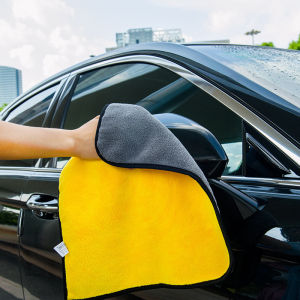 Large Size Super Absorbent Microfiber Wash Towel for Car Dual Sided Cleaning Drying Cloth Towel Car Care Cloth